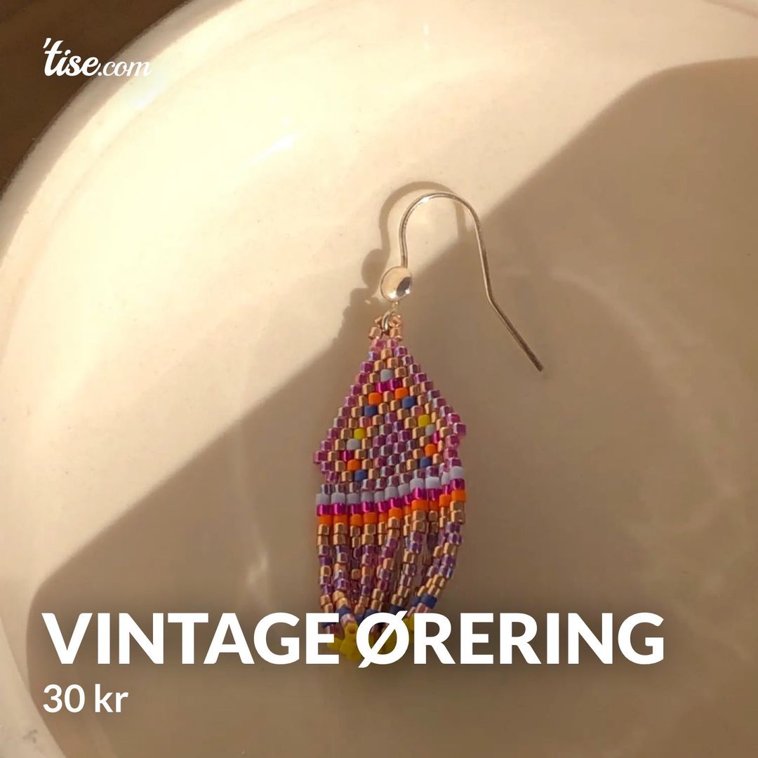 Vintage ørering