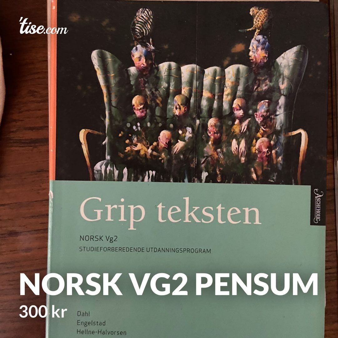 Norsk vg2 pensum