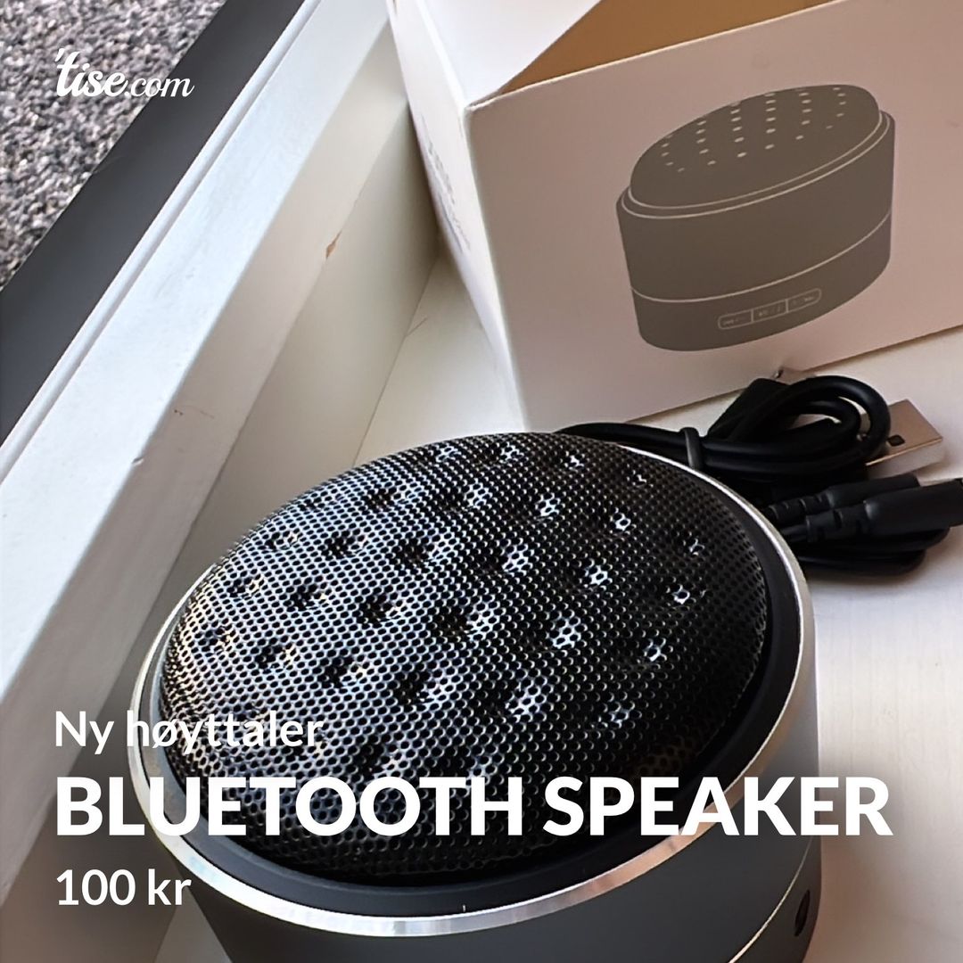 Bluetooth speaker