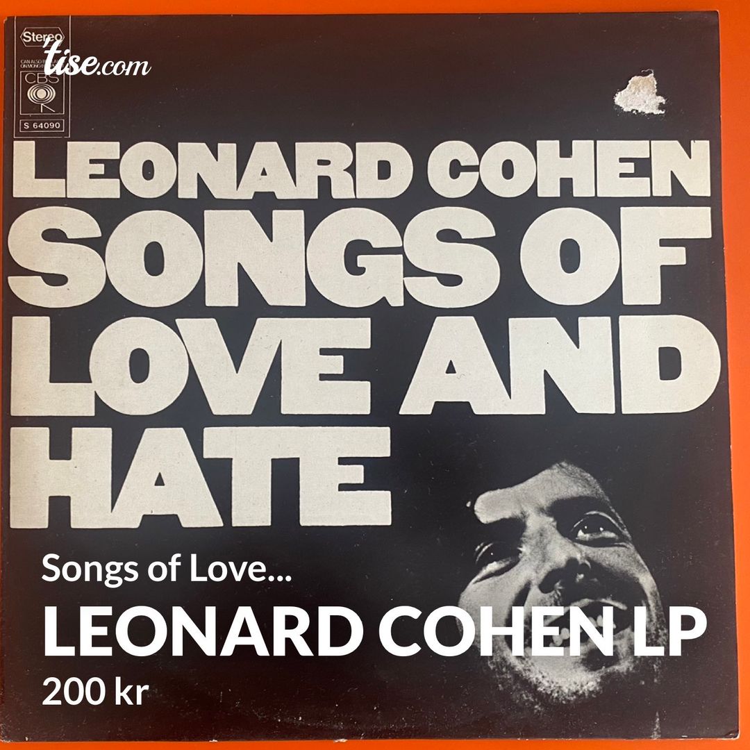 Leonard Cohen LP