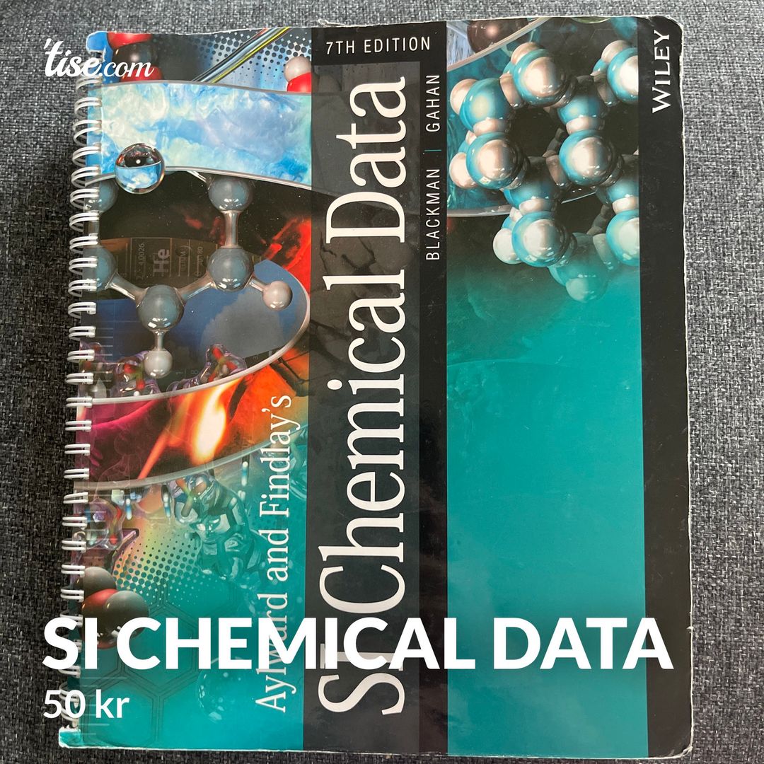 SI Chemical Data