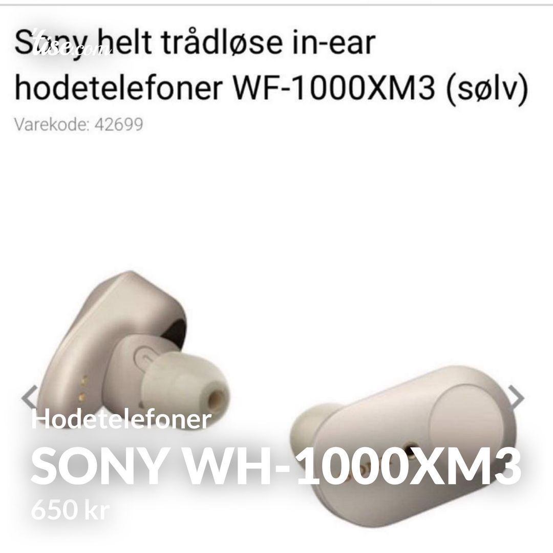 Sony Wh-1000XM3