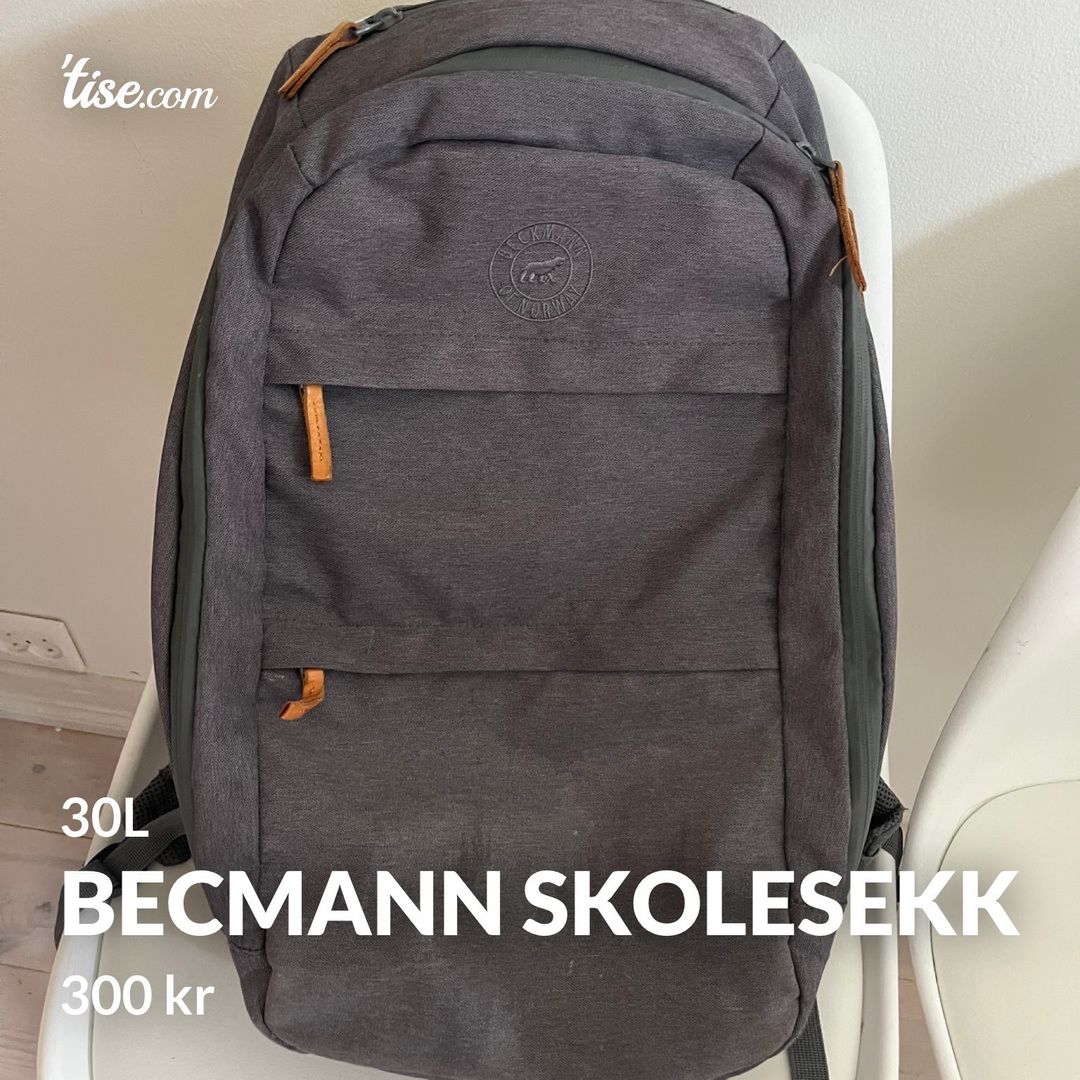 Becmann skolesekk