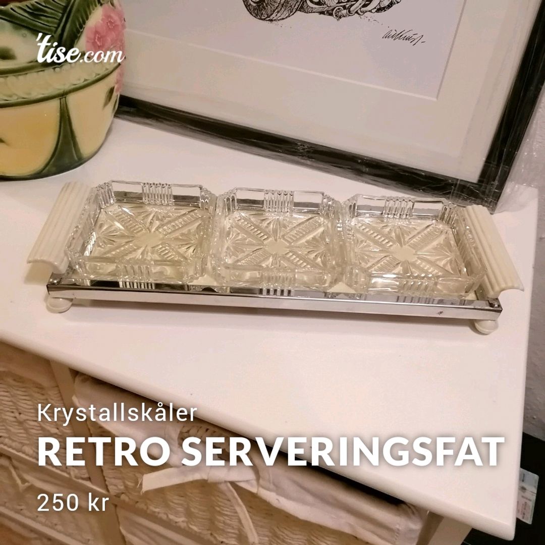 Retro Serveringsfat