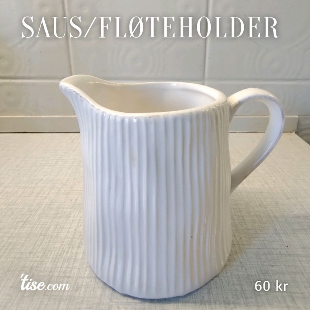 Saus/fløteholder