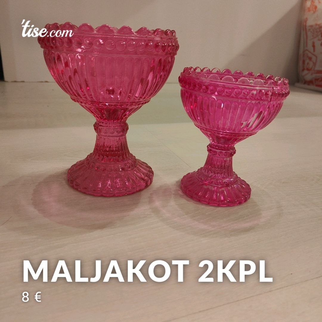 Maljakot 2kpl