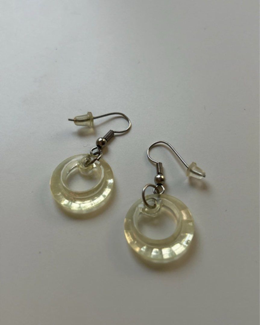 Hanging earrings