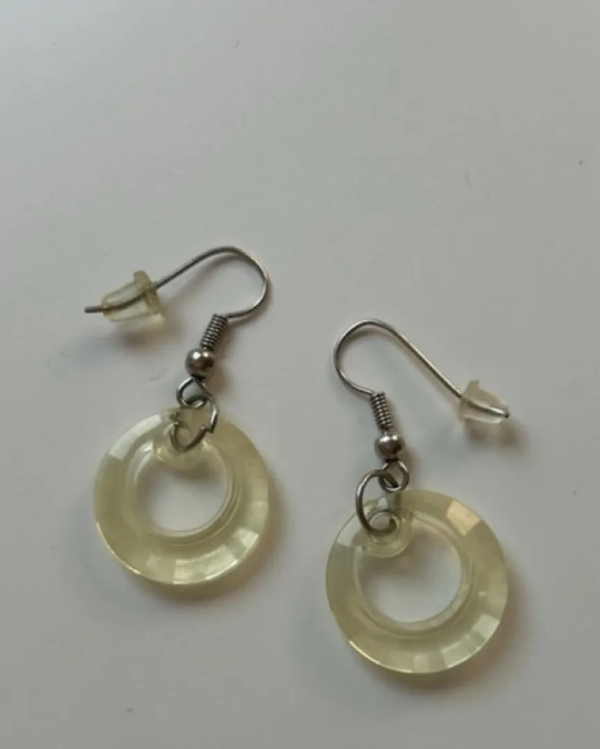 Hanging earrings