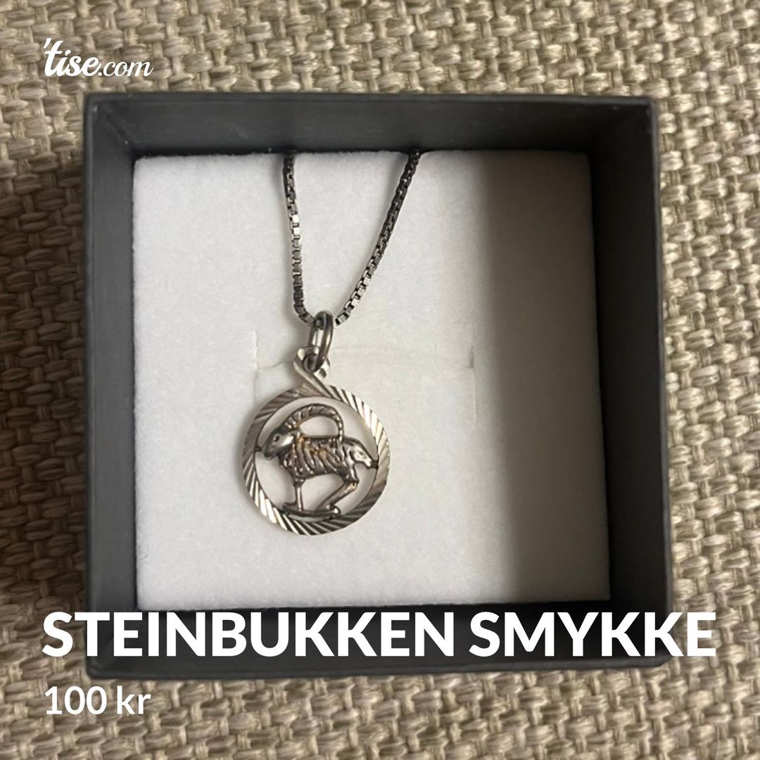 Steinbukken smykke