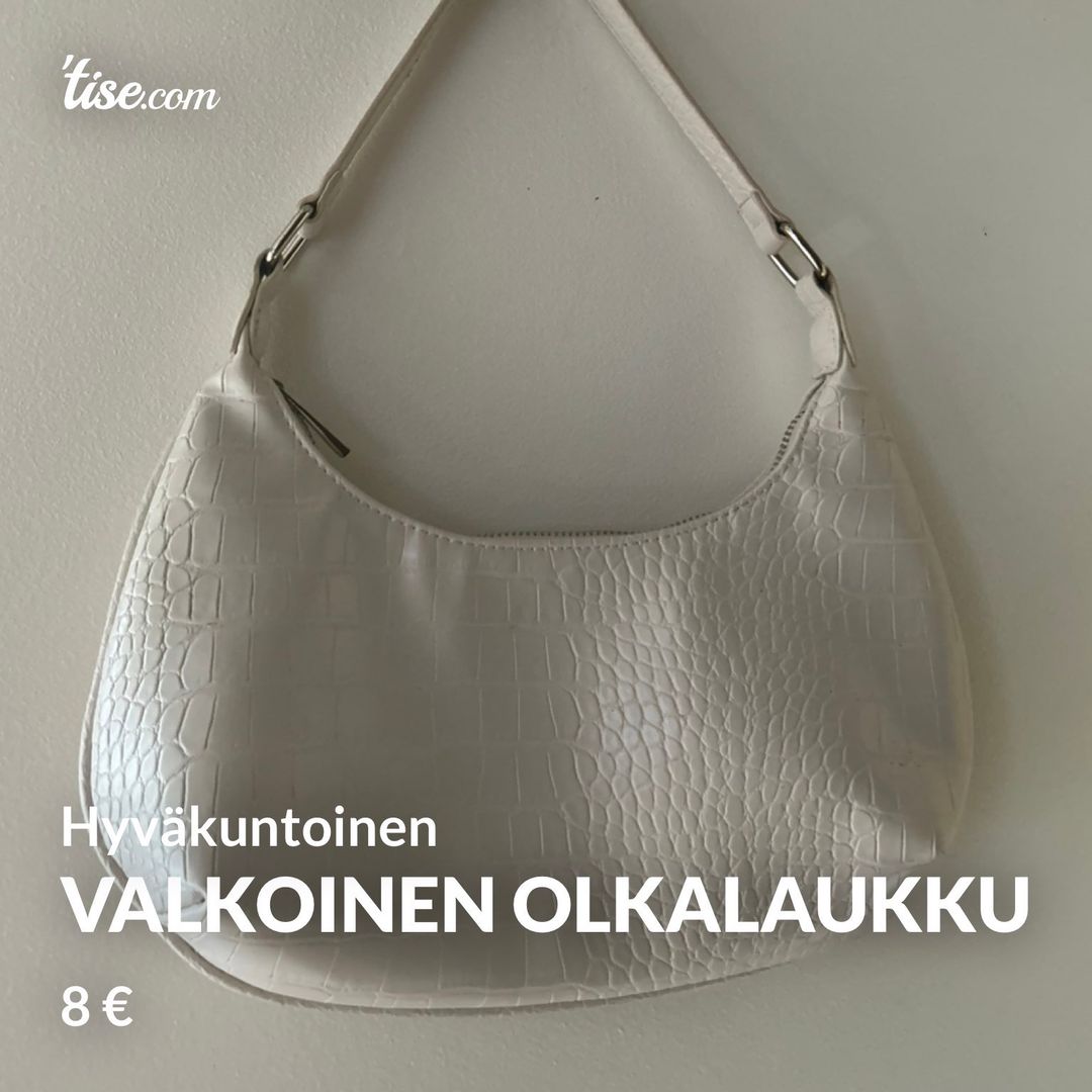 VALKOINEN OLKALAUKKU