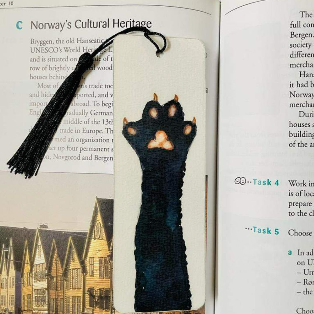 Bookmark katt