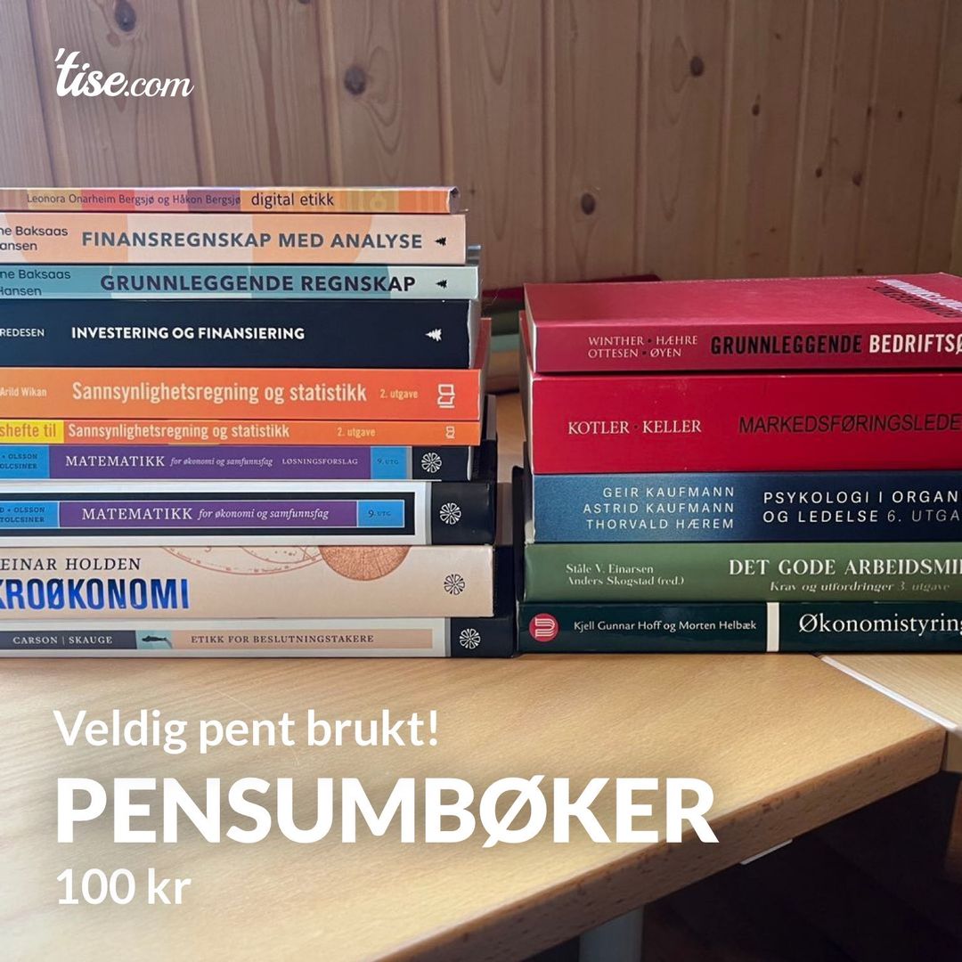 Pensumbøker