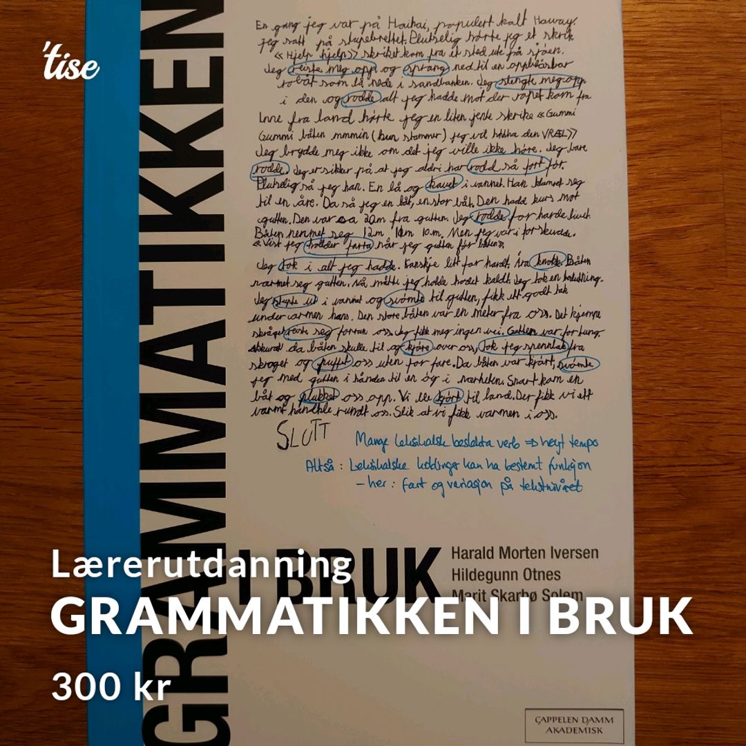 Grammatikken I Bruk