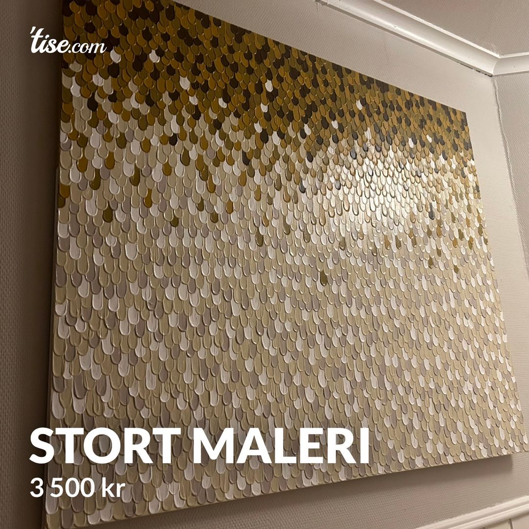 Stort maleri