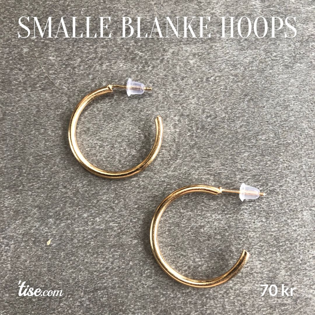 Smalle blanke hoops