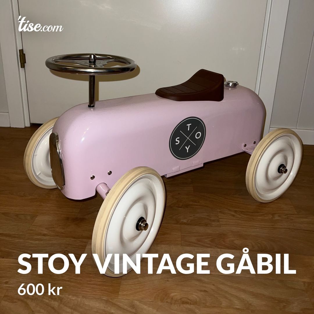 Stoy vintage gåbil