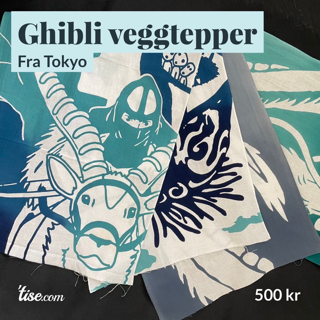 Ghibli veggtepper