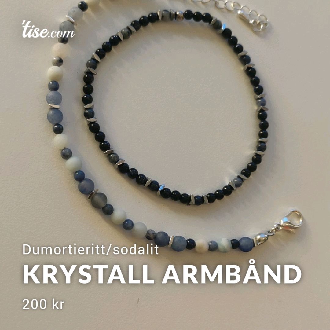 Krystall Armbånd