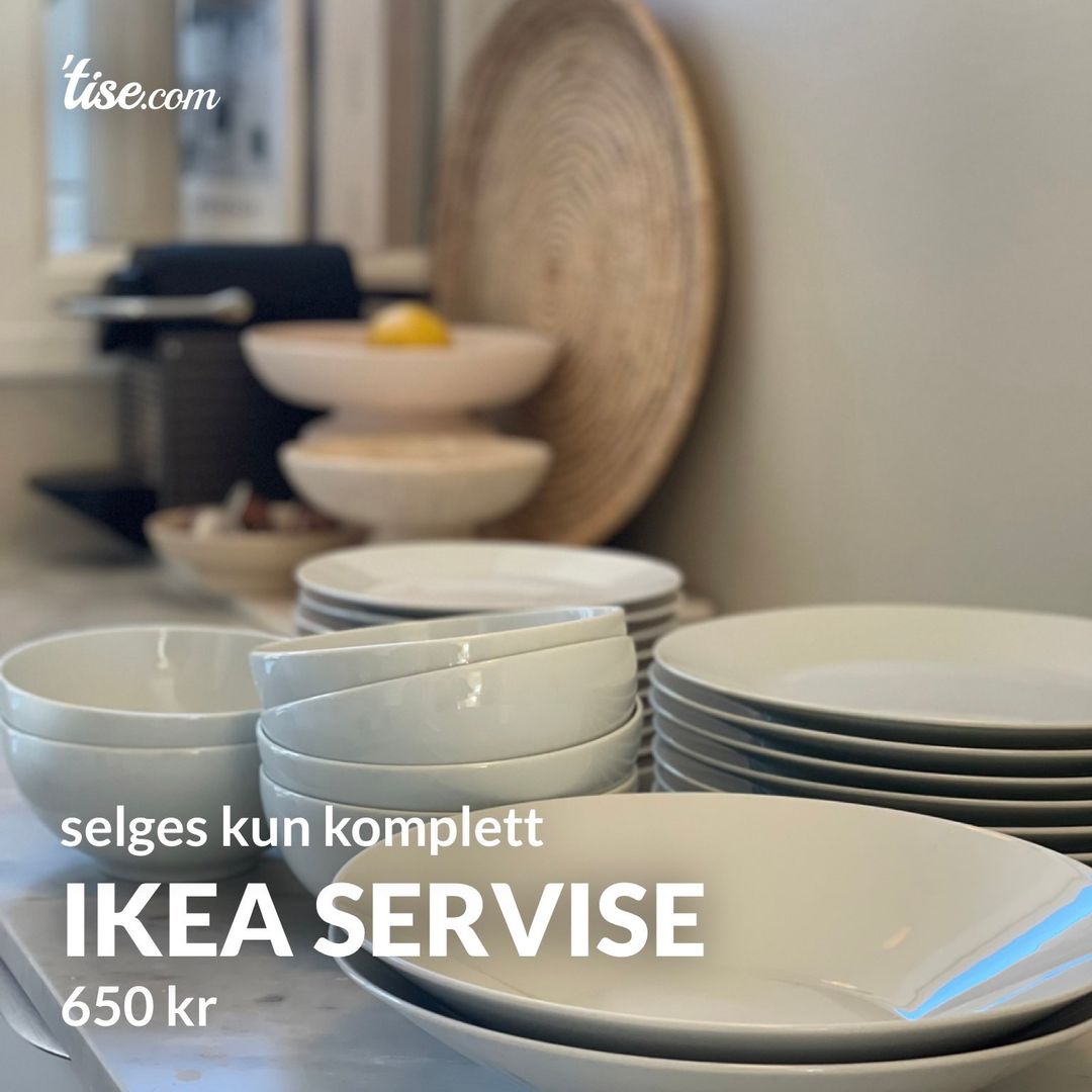 Ikea servise