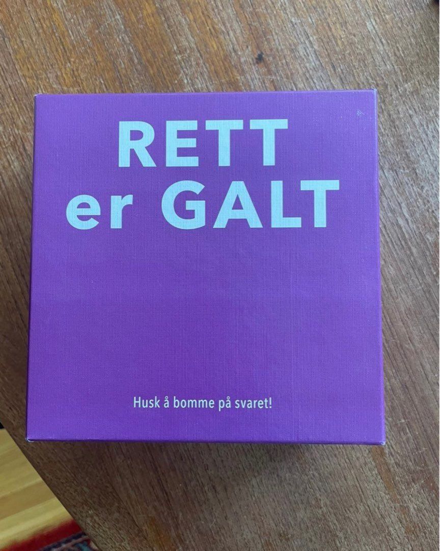 Rett er Galt