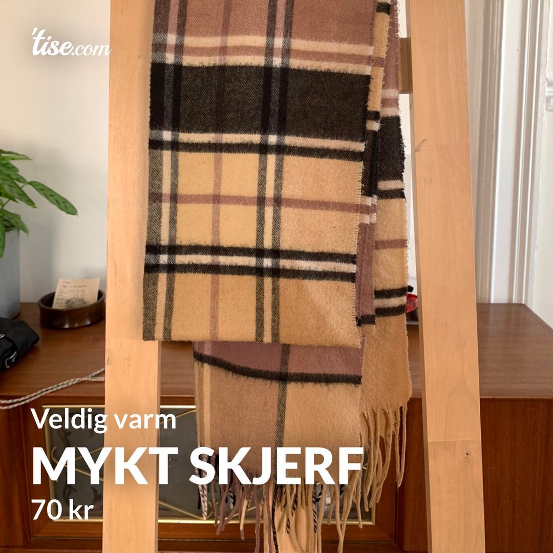 Mykt skjerf