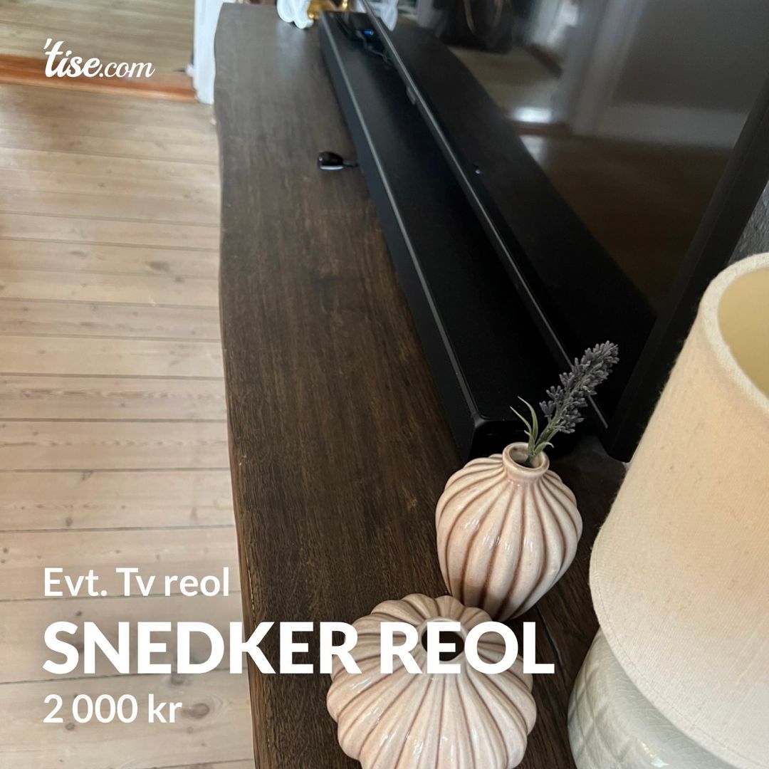 Snedker reol