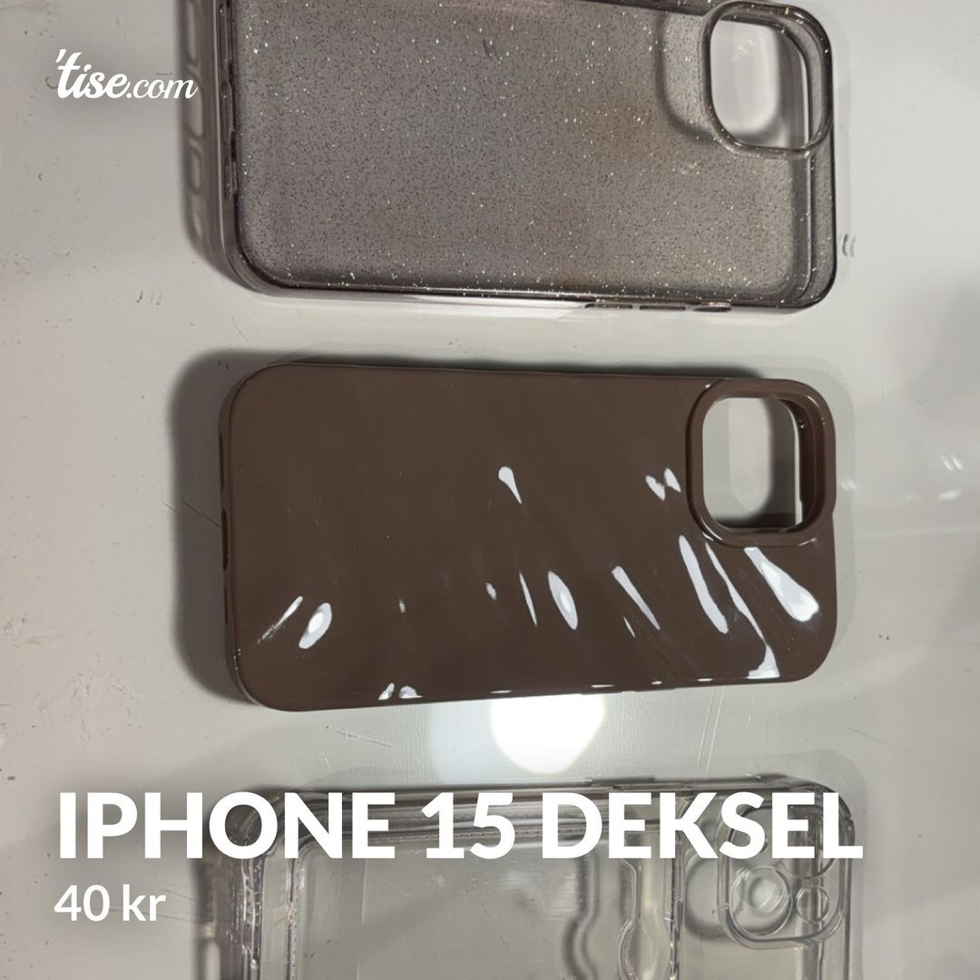 Iphone 15 deksel