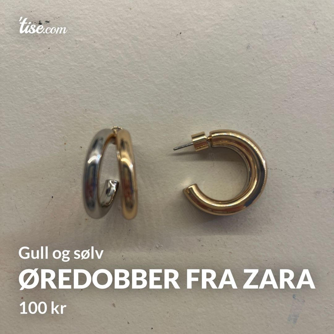 Øredobber fra Zara