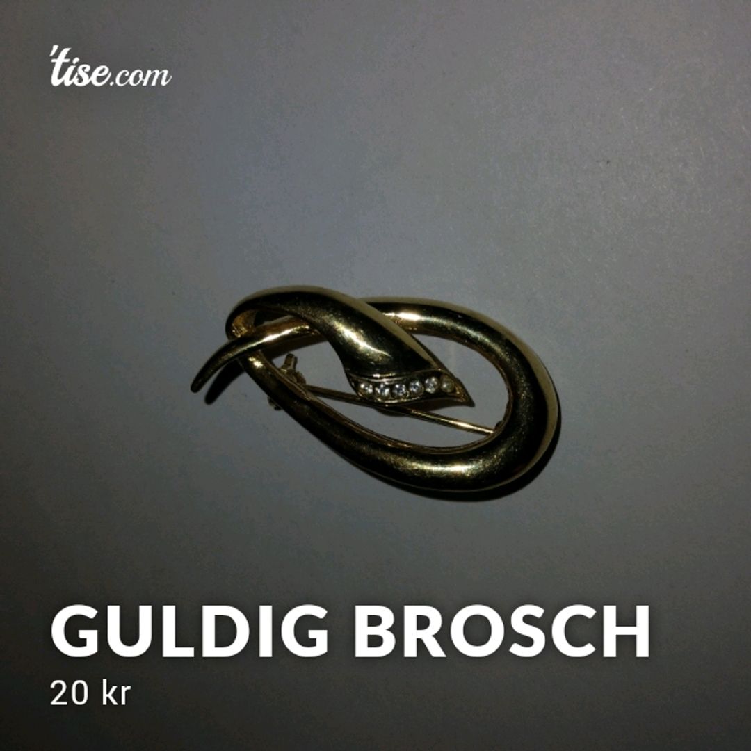 Guldig Brosch