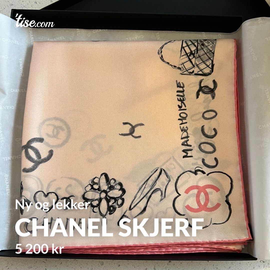 Chanel skjerf