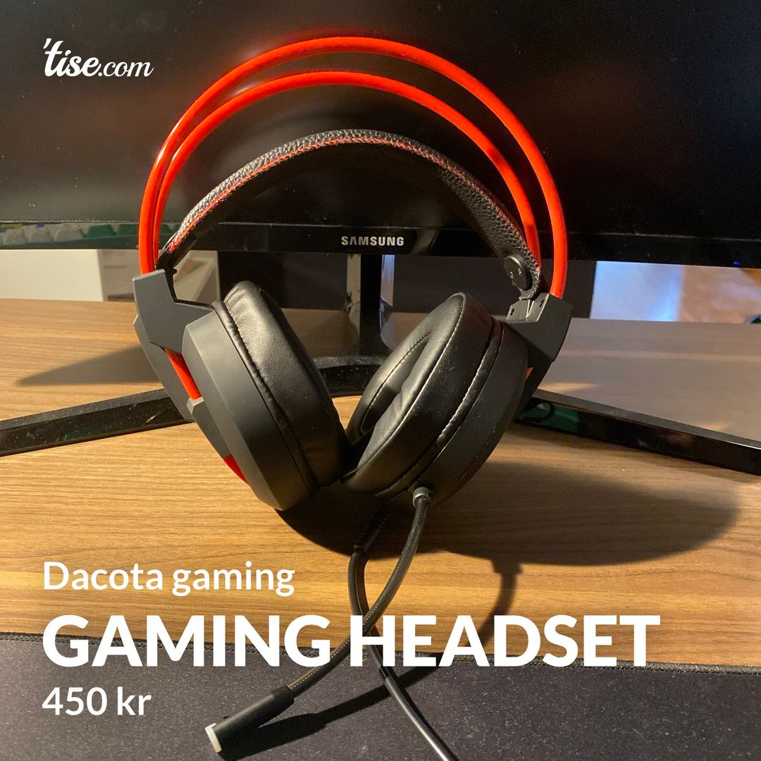 Gaming headset