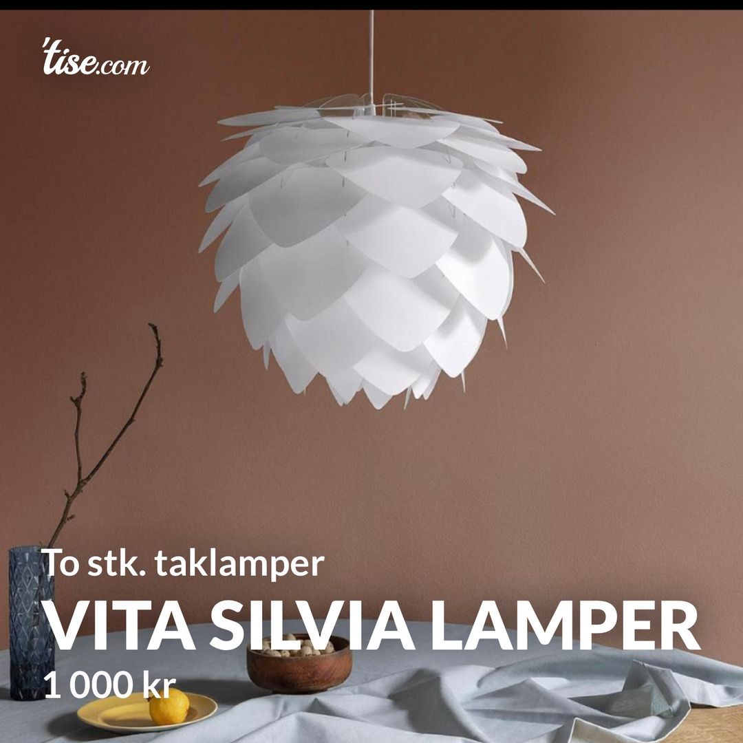 Vita Silvia lamper