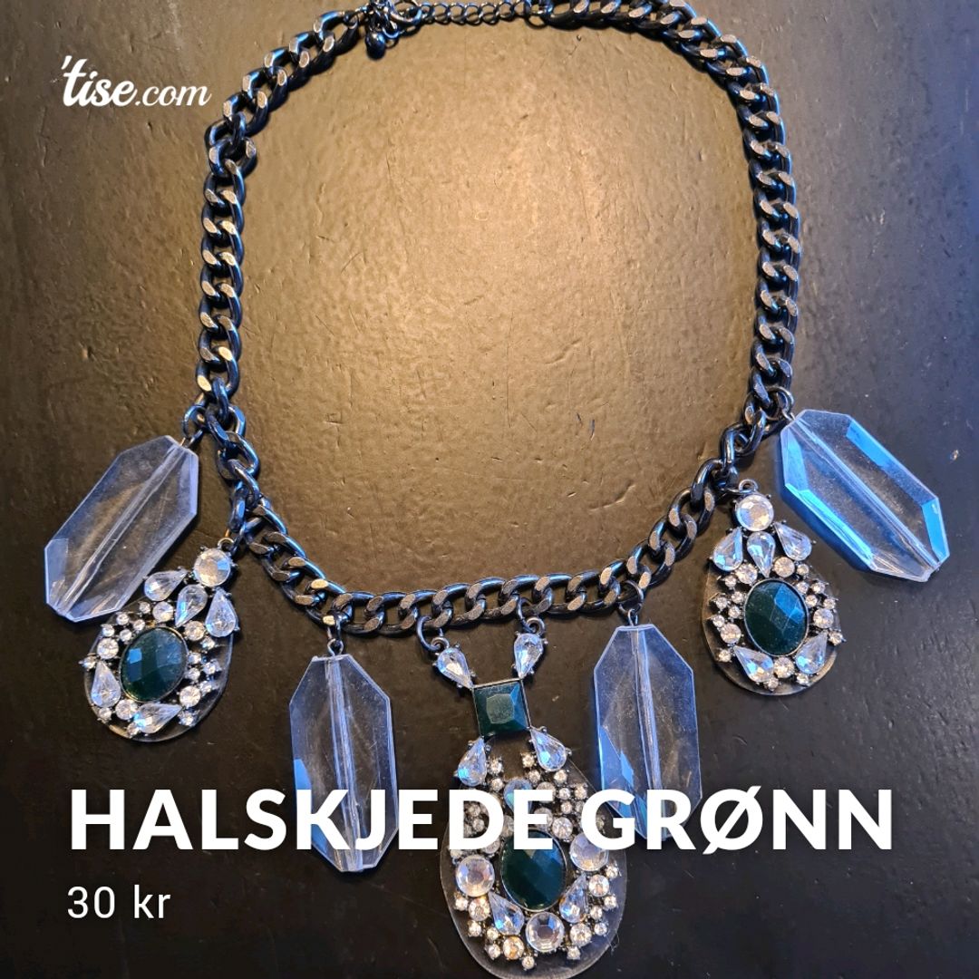 Halskjede grønn