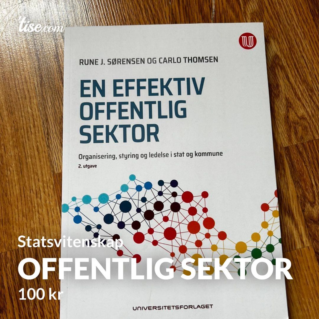 offentlig sektor