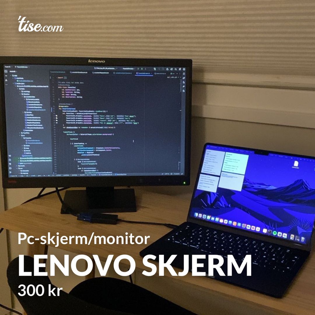 Lenovo skjerm