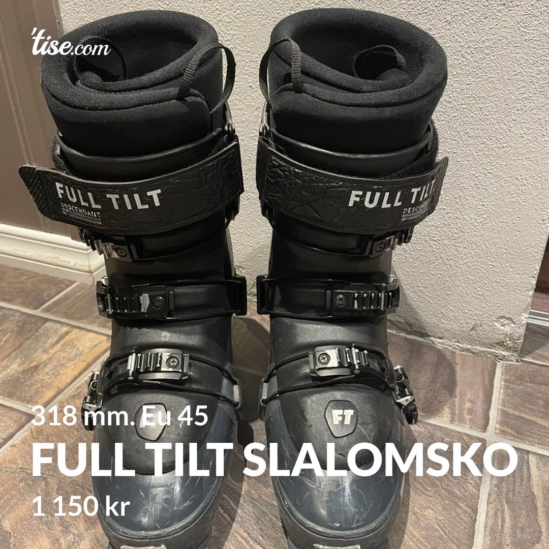 Full tilt slalomsko