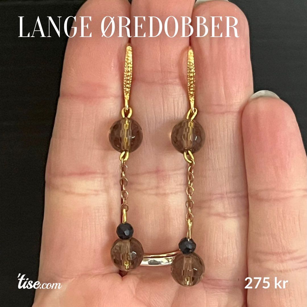 Lange øredobber