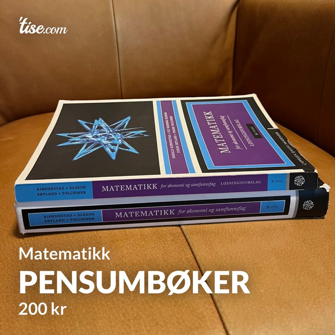 Pensumbøker