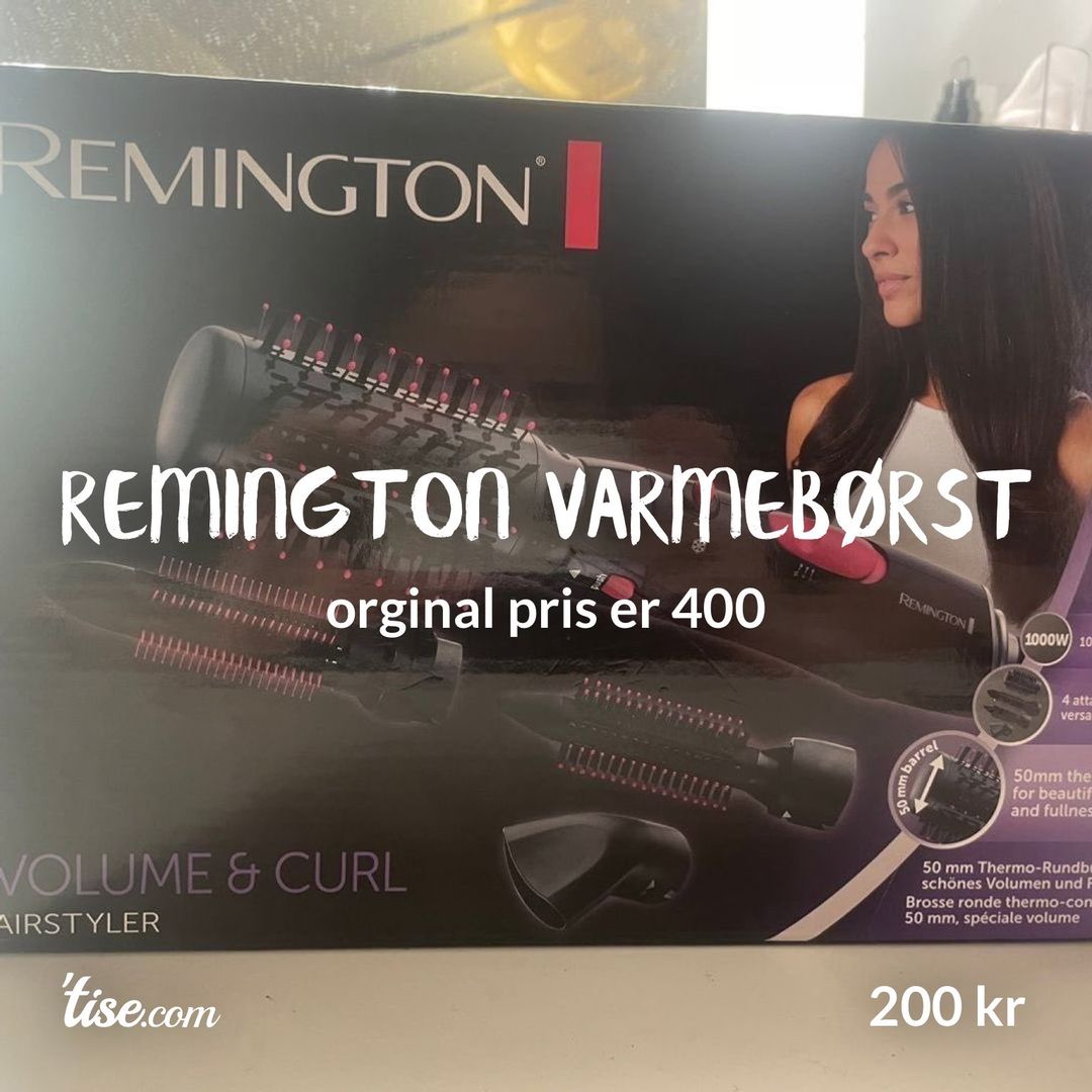 Remington varmebørst