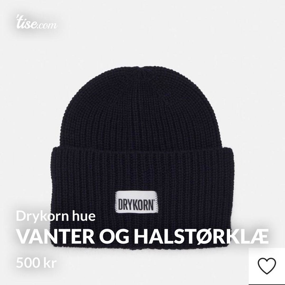 vanter og halstørklæ