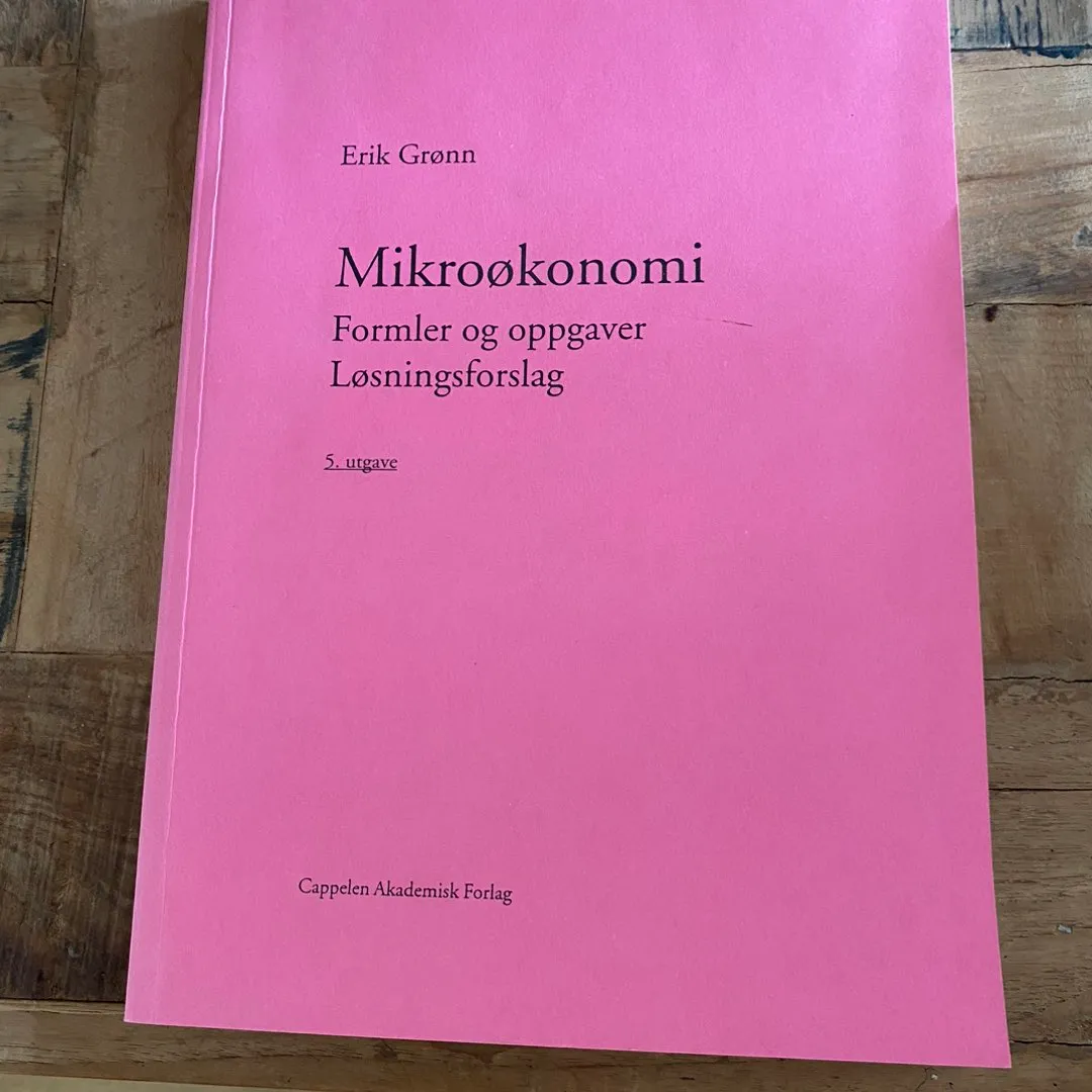 MIKROØKONOMI