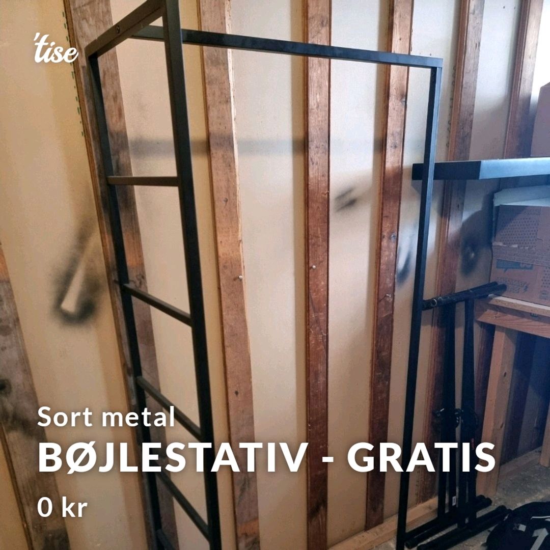 Bøjlestativ - GRATIS