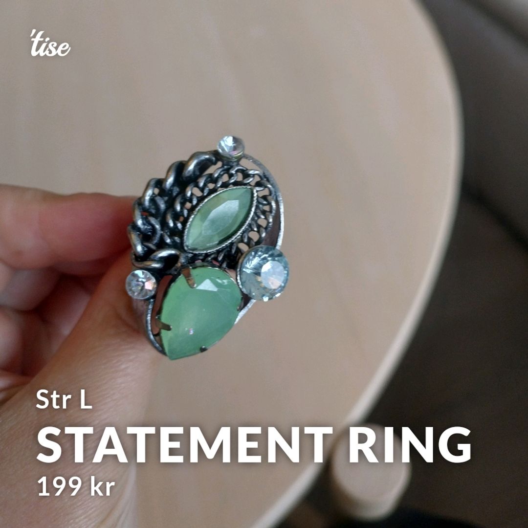 Statement ring