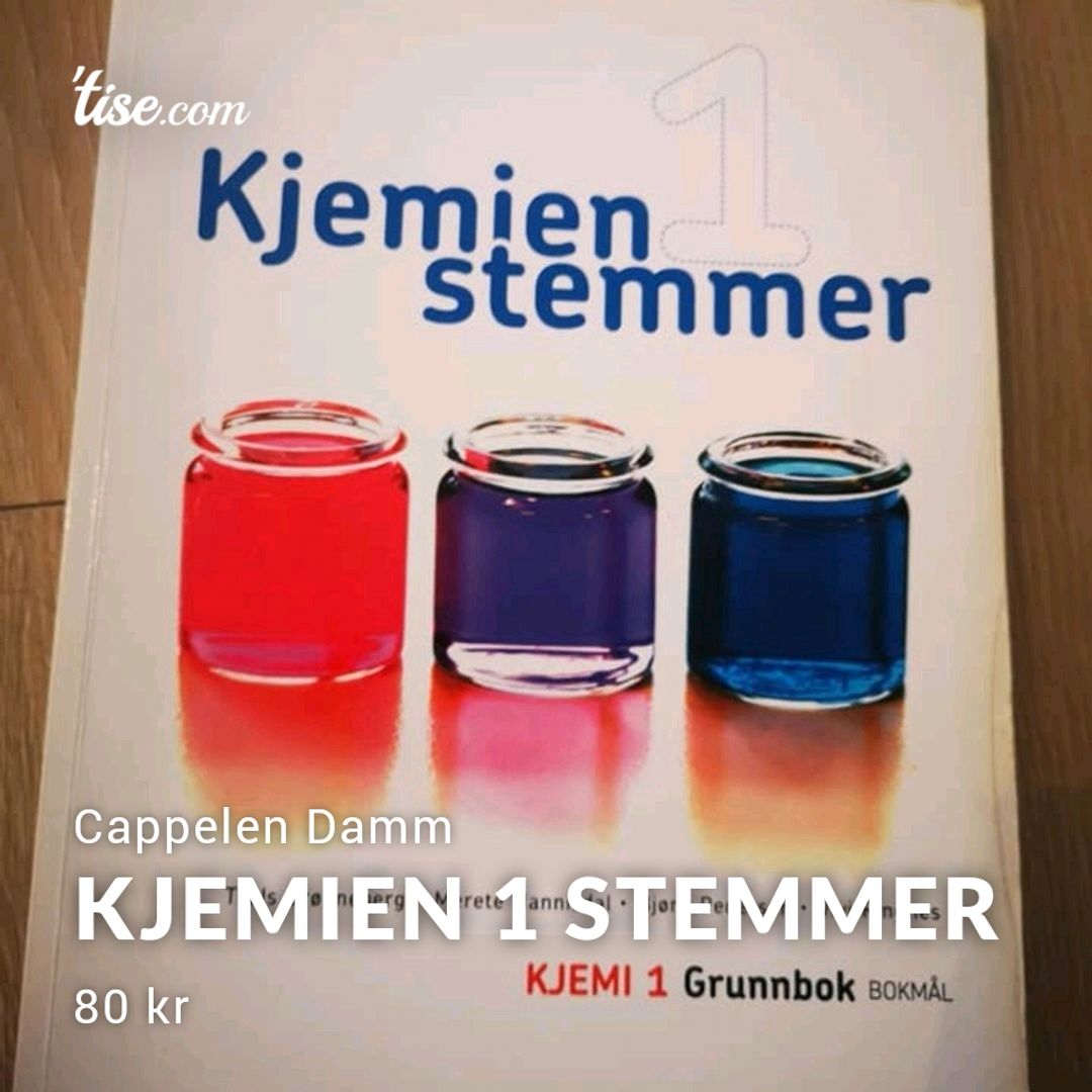 Kjemien 1 Stemmer