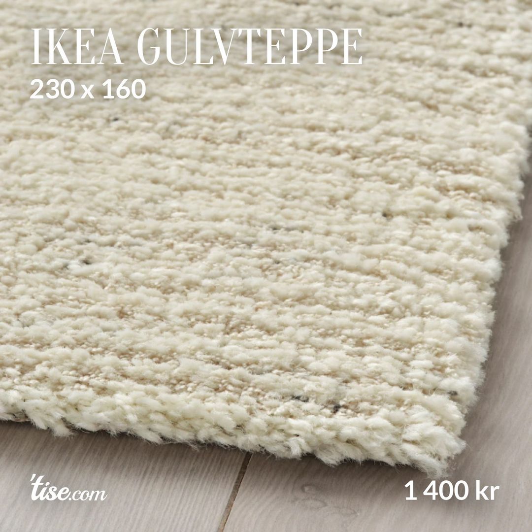 Ikea gulvteppe