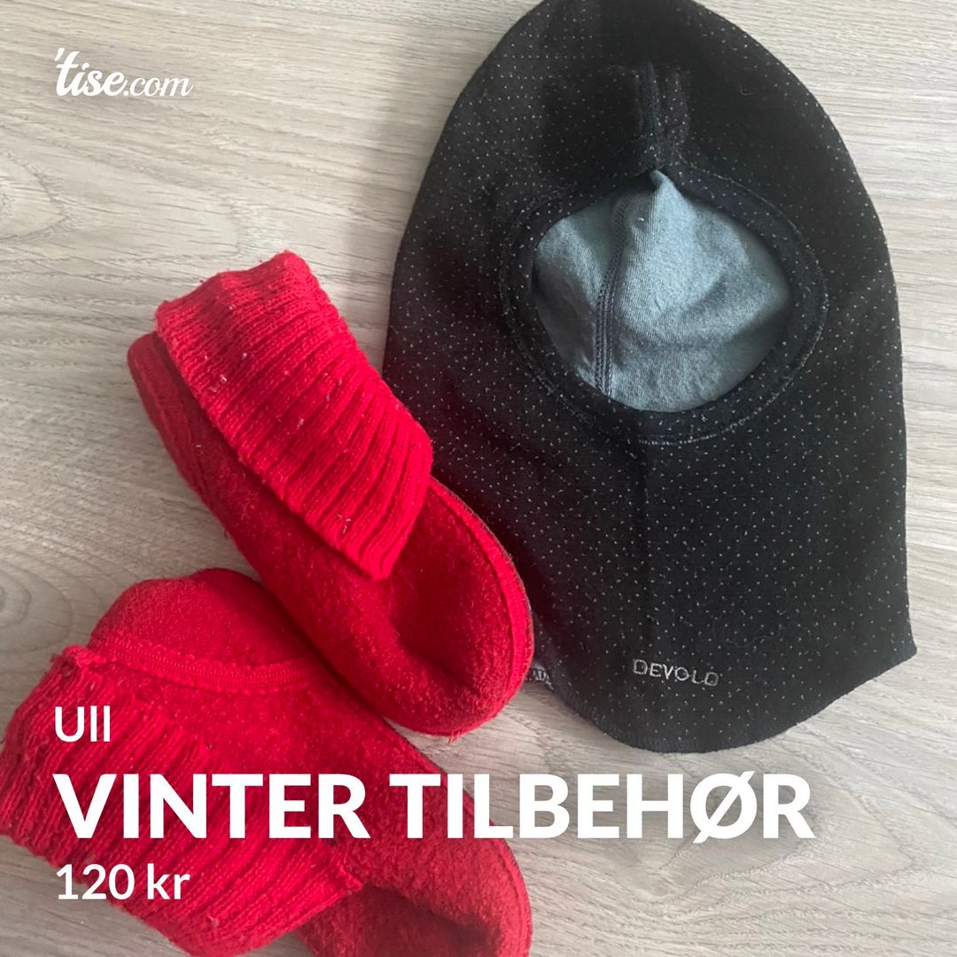 Vinter tilbehør