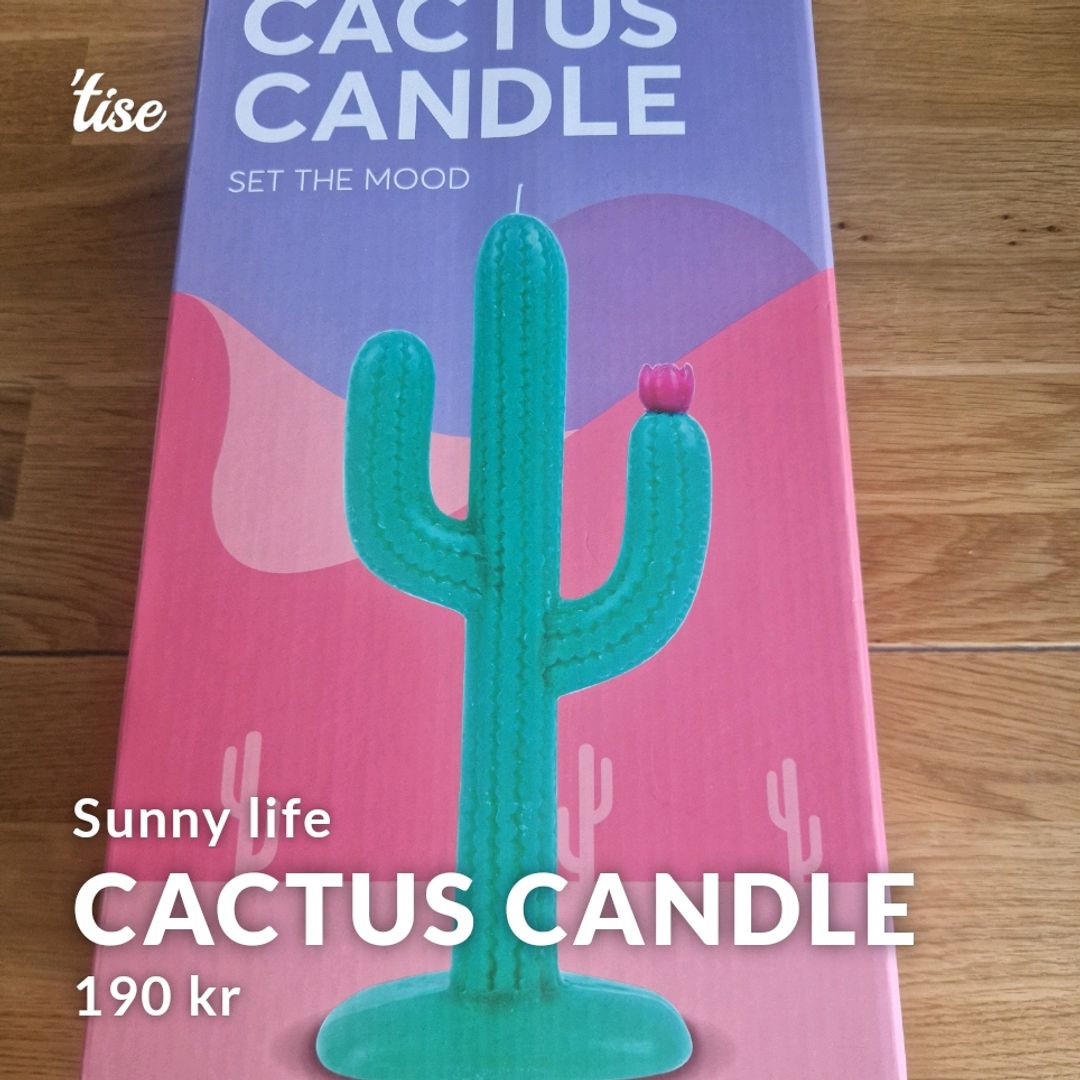 Cactus Candle