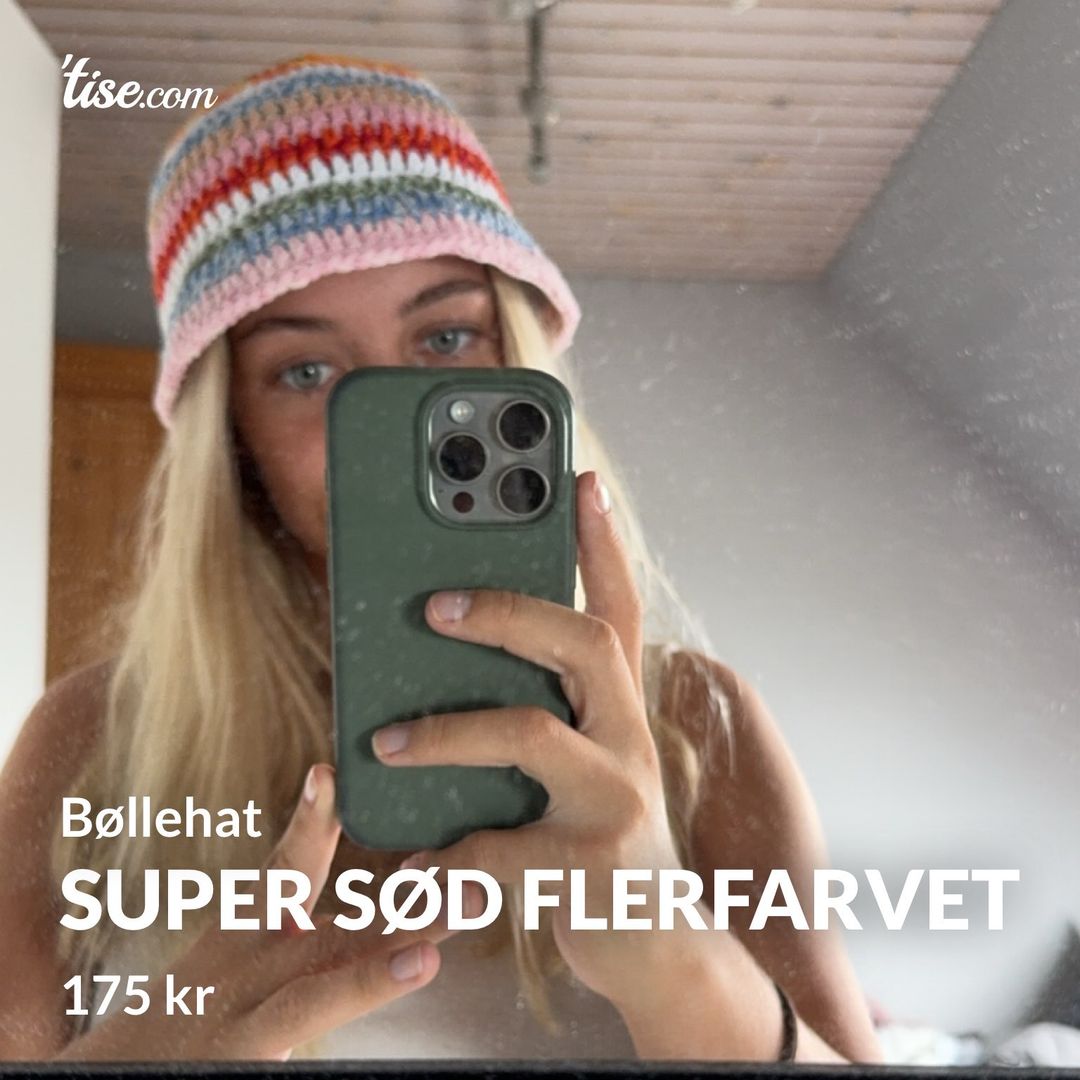 Super sød flerfarvet