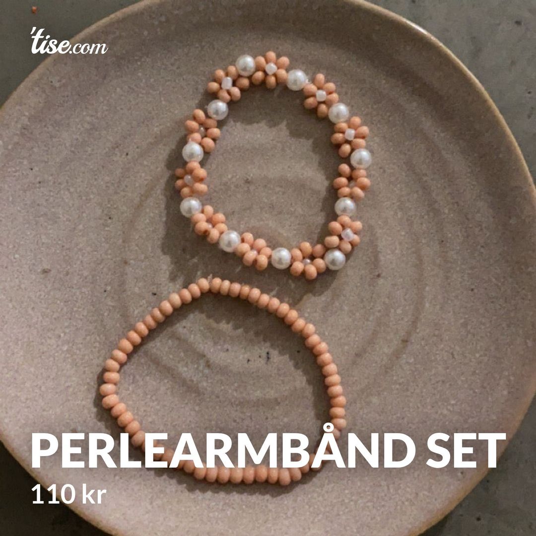 perlearmbånd set