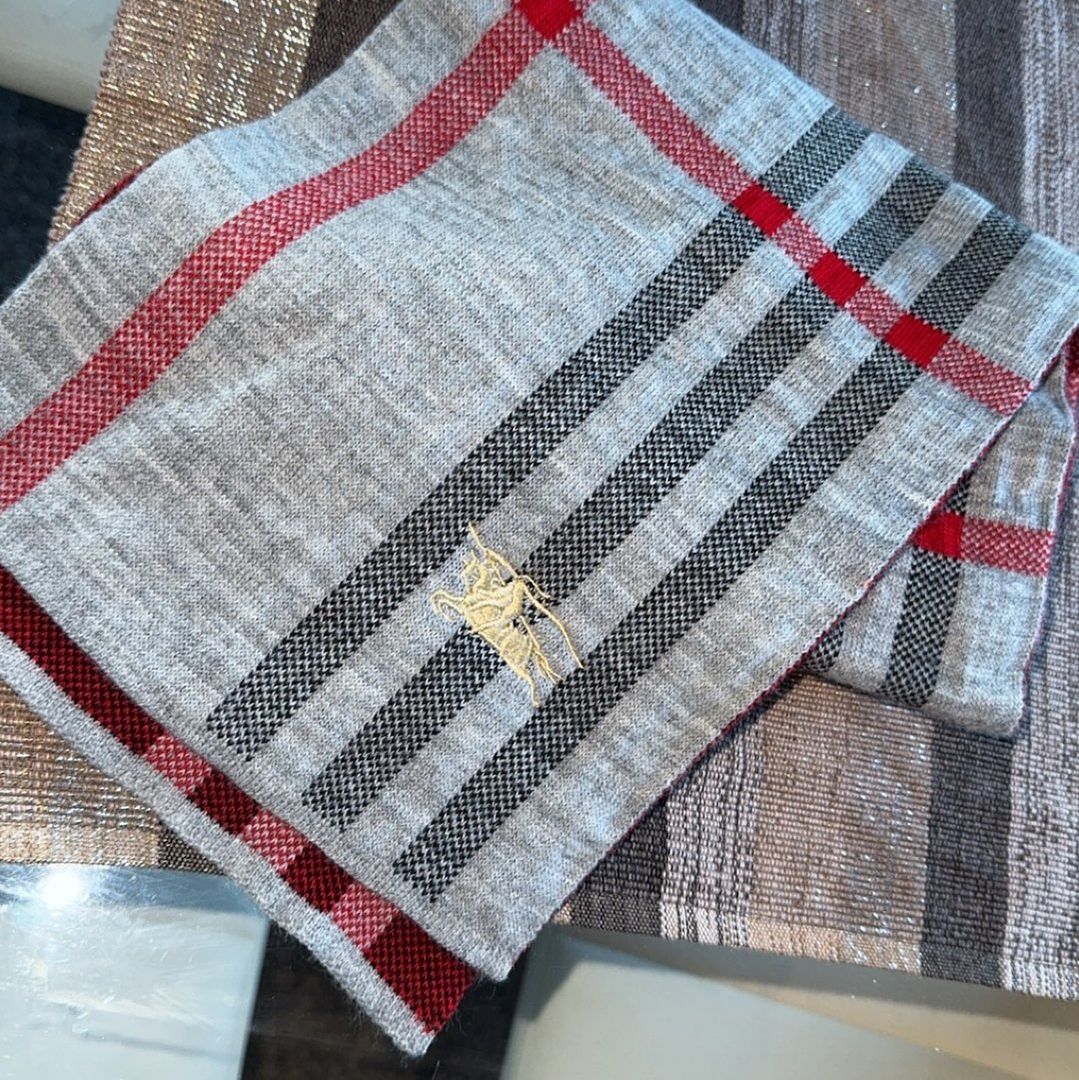 burberry skjerf